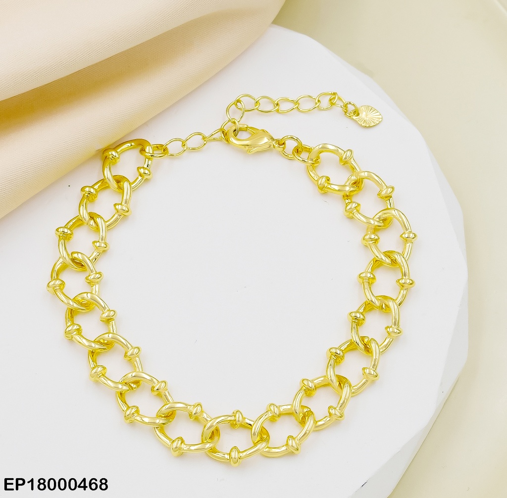 PULSERA ENTRELADA OVALADA  BE126-9