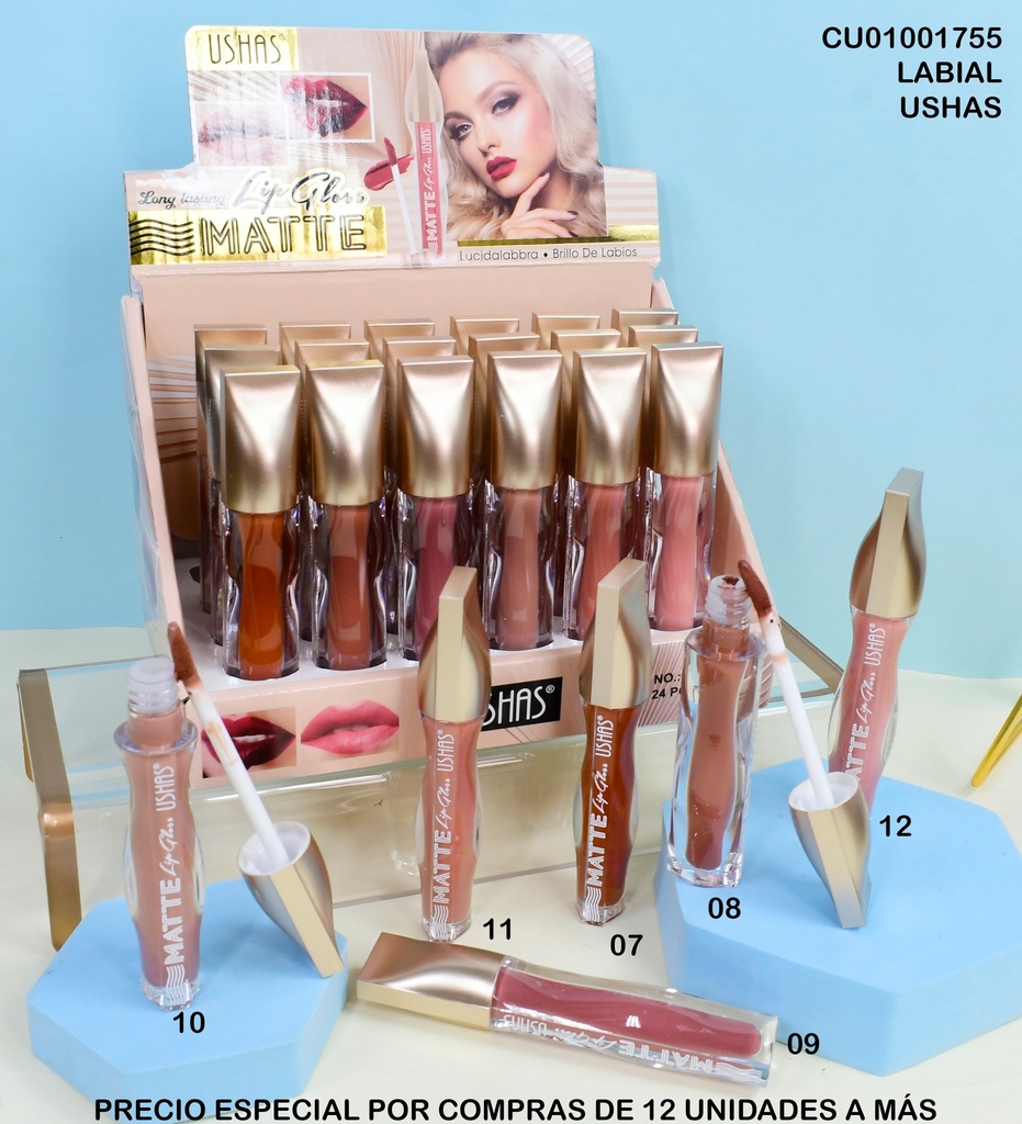 LABIAL MATTE  USHAS #LG2503 (B)