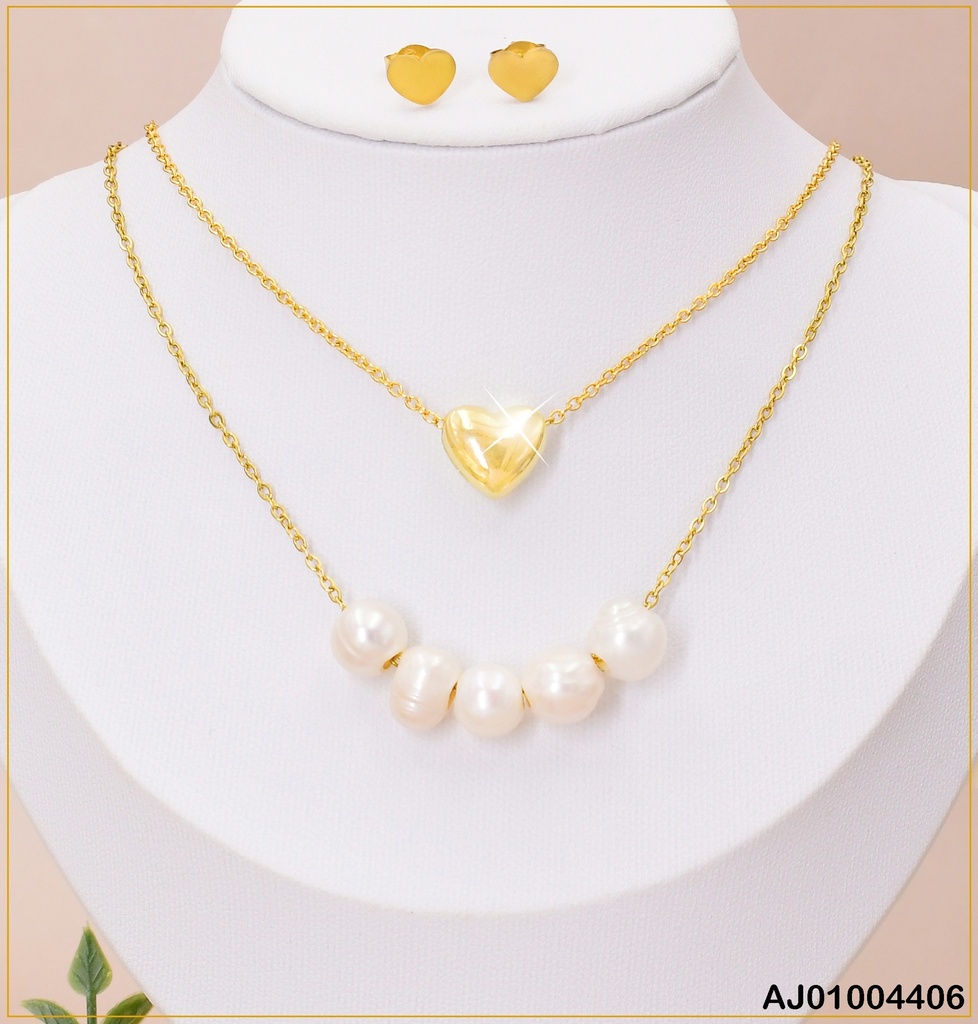 JUEGO CORAZONES DETALLES DOBLE CAD.💛 INF./5 PERLAS (NPE2025)