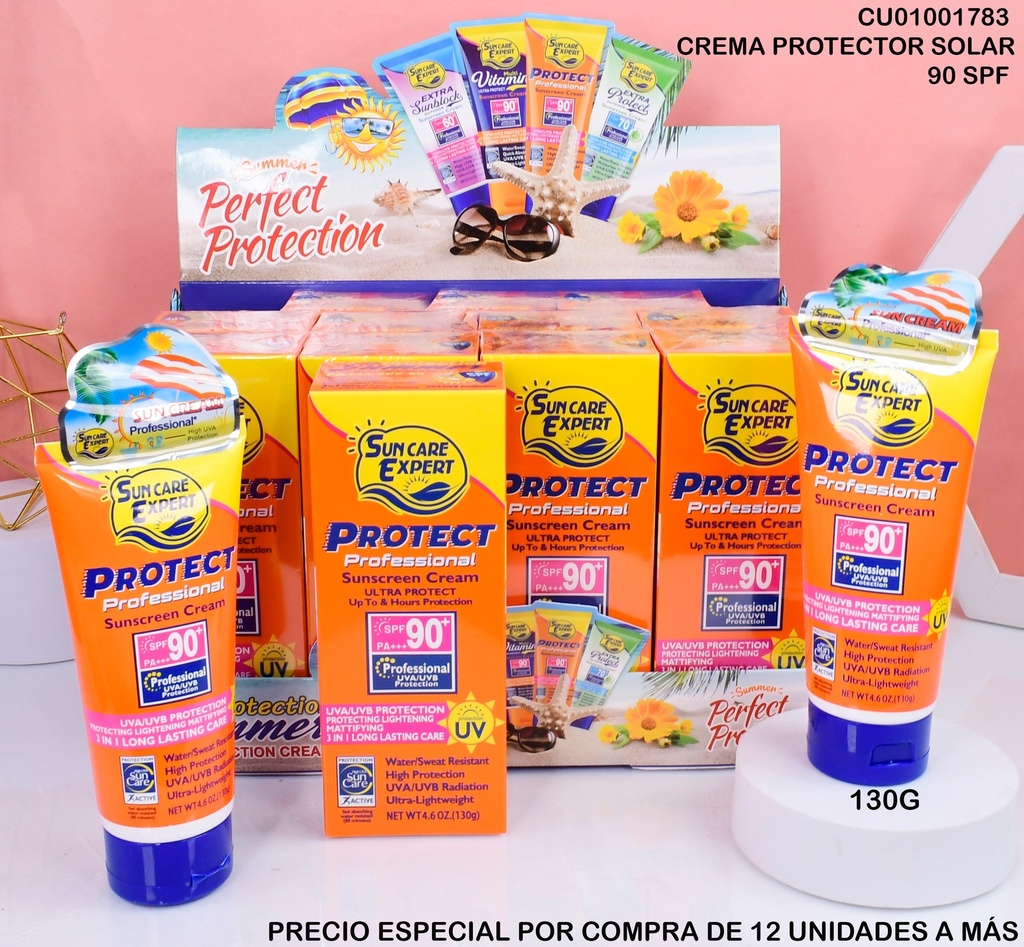 CREMA BLOQUEADOR SOLAR UV/UVB # HA-3057