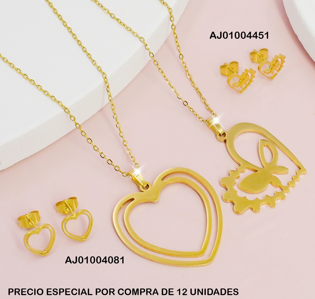 JUEGO DOBLE CROQUI CORAZON BR.