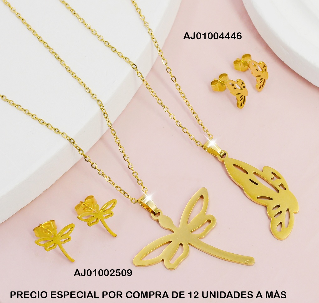 JUEGO MARIPOSA VISTA LATERAL BR.