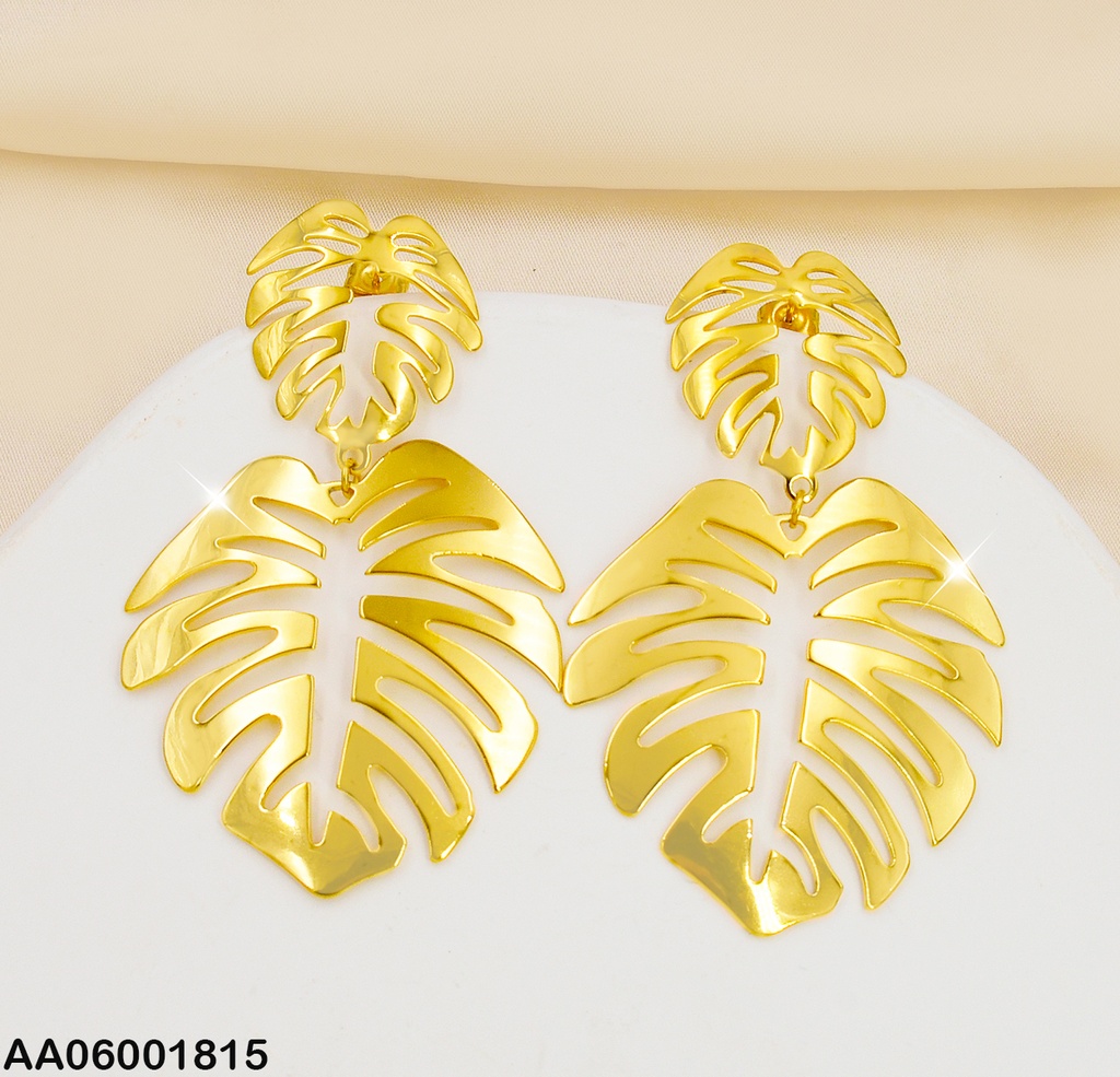 ARETES COLGAR PALMERAS CALADAS