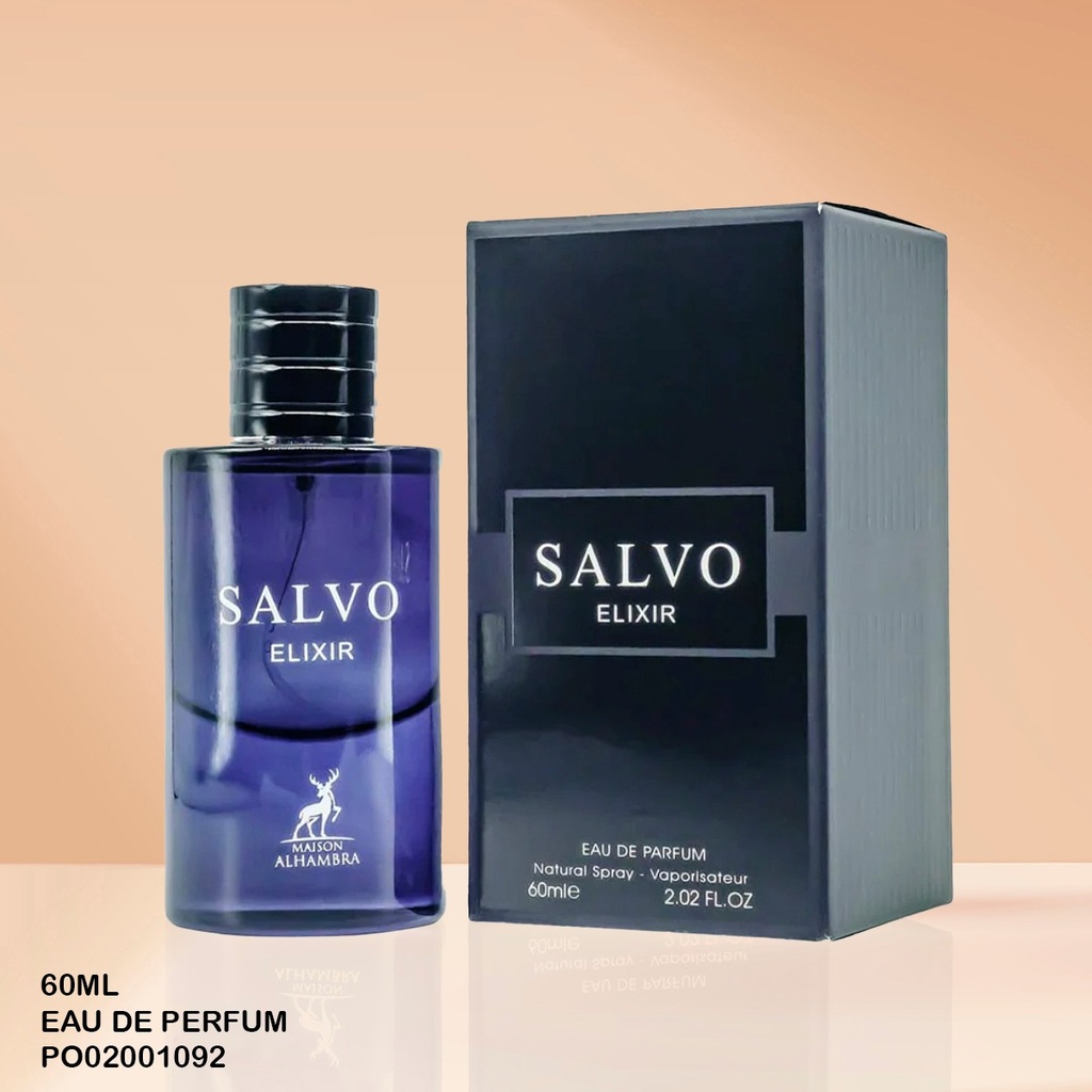 PERFUME SALVO ELIXIR EDP 60ML MAISON ALHAMBRA