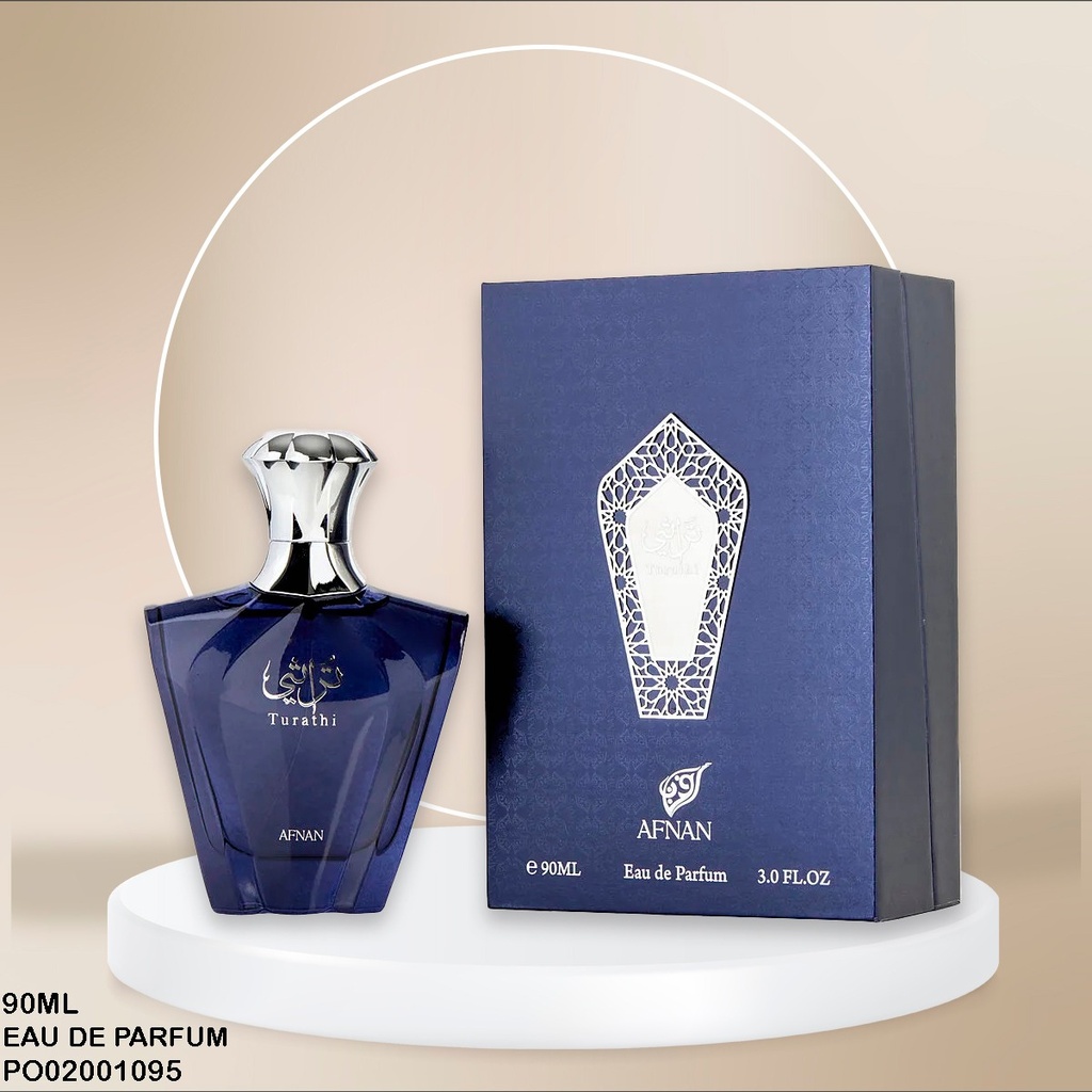 PERFUME TURATHI AFNAN 90ML EDP(AZUL)