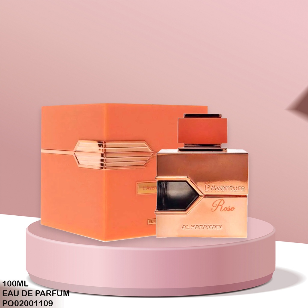 PERFUME L´AVENTURE ROSE AL HARAMAIN EDP 100ML