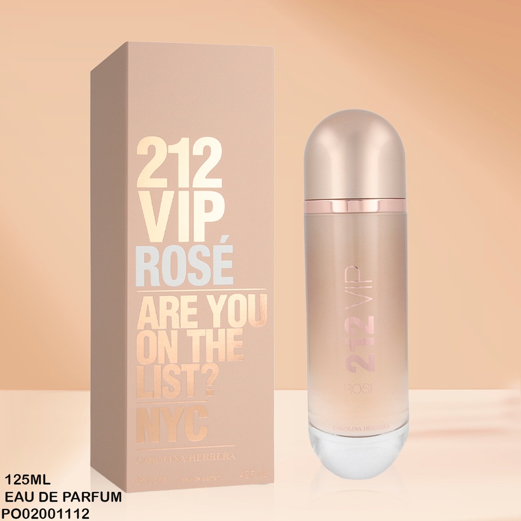 PERFUME 212 VIP ROSÉ CAROLINA HERRERA 125ML EDP