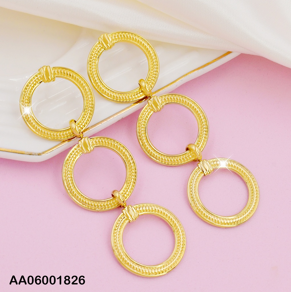 ARETES ZIRC. CROQUI 3 COLGANTE EA166-45 (P.E.NOV2025)