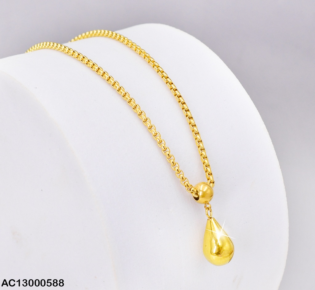 CADENA TRAMA CORDON CHINO DIJE:GOTA CA089-45