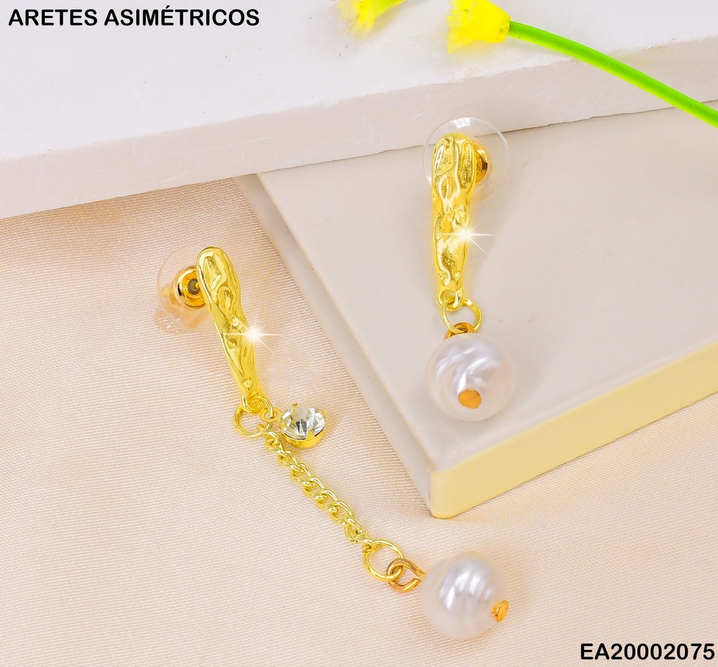 ARETES PALITO CADEN. PERLA  EE116-130 (NPE2025)