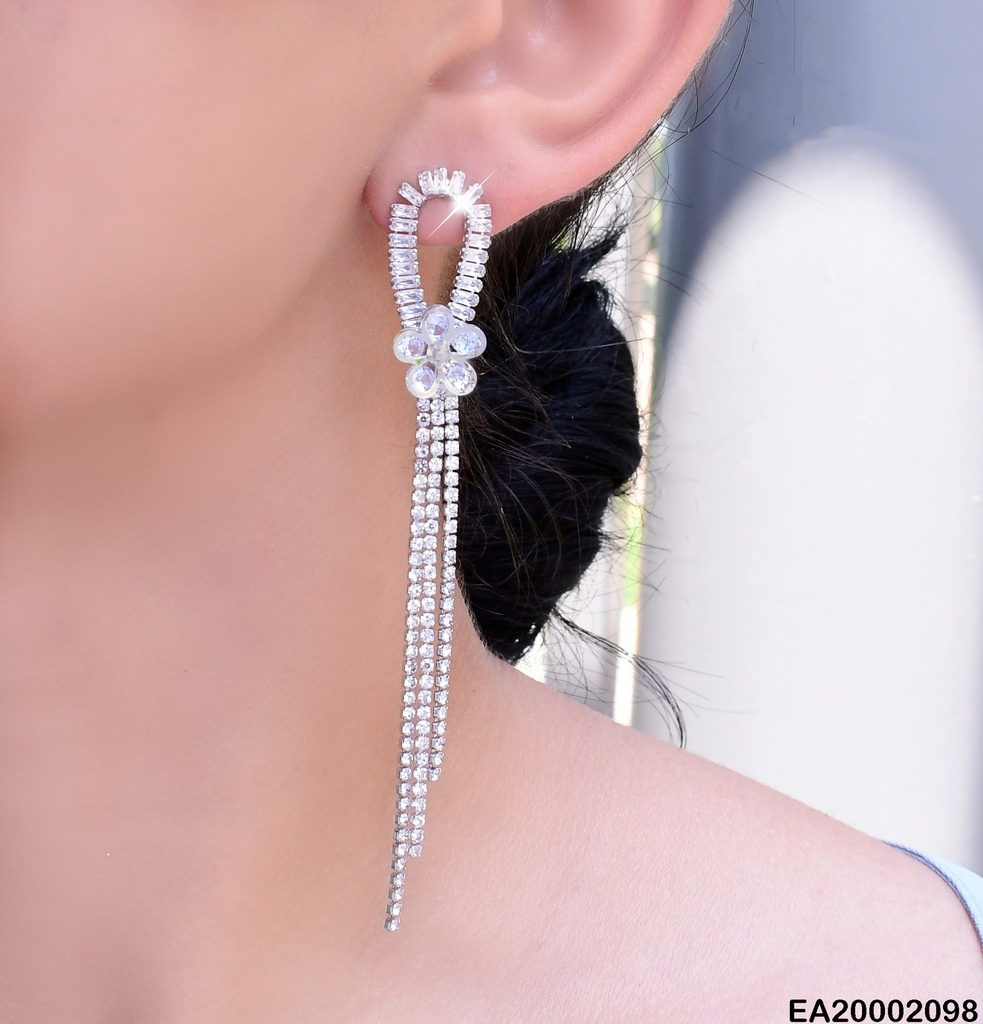 ARETES PLATD GOTA INVERTIDA 3 CAD EE195-132