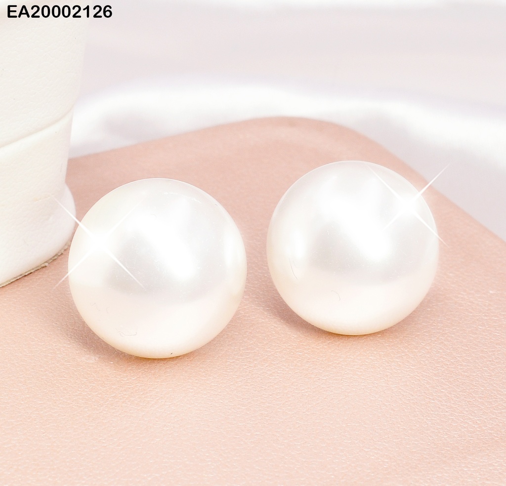 ARETES MEDIA PERLA EE243-9