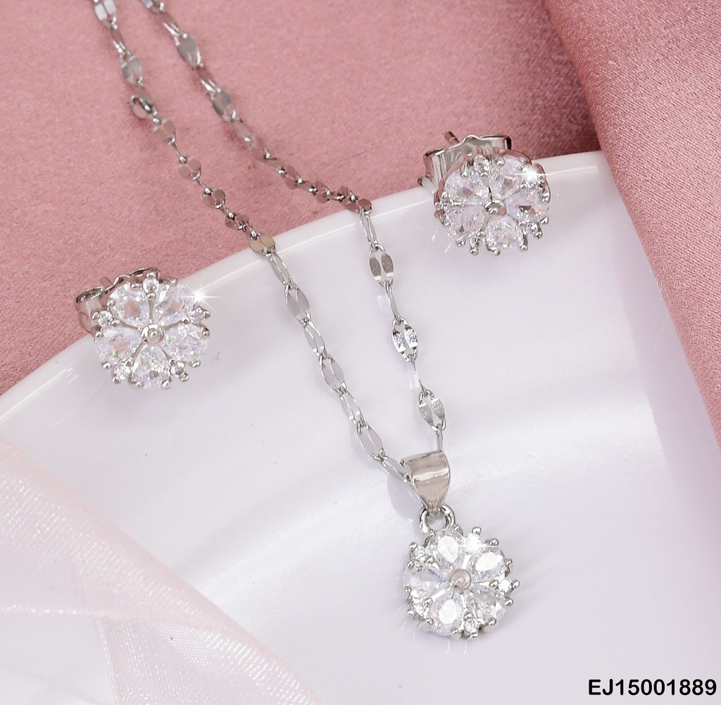 JUEGO ARETES DIJE RD. SE233-144