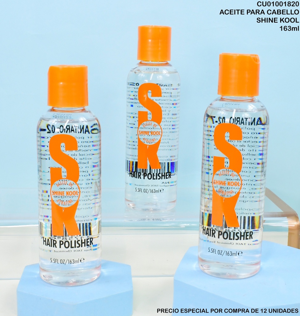 GOTAS SHINE KOOL ACEITE DE KERATINA 163ML