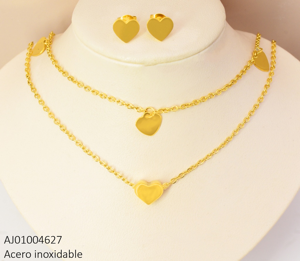 JUEGO CORAZONES CAD. DOBLE #075846-171 (NPE2025)