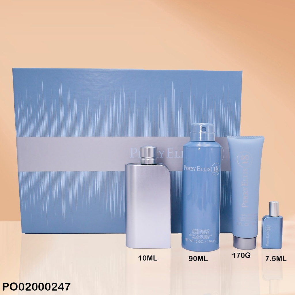 ESTUCHE PERFUMES PERRI ELLIS 18 4PCS EDT
