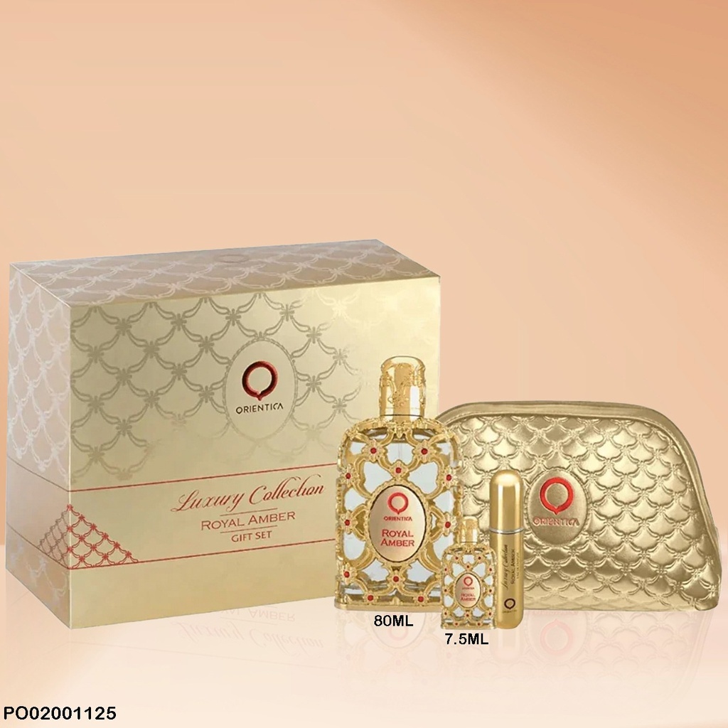 ESTUCHE PERFUMES ROYAL AMBER ORIENTICA 4PCS(COSM)