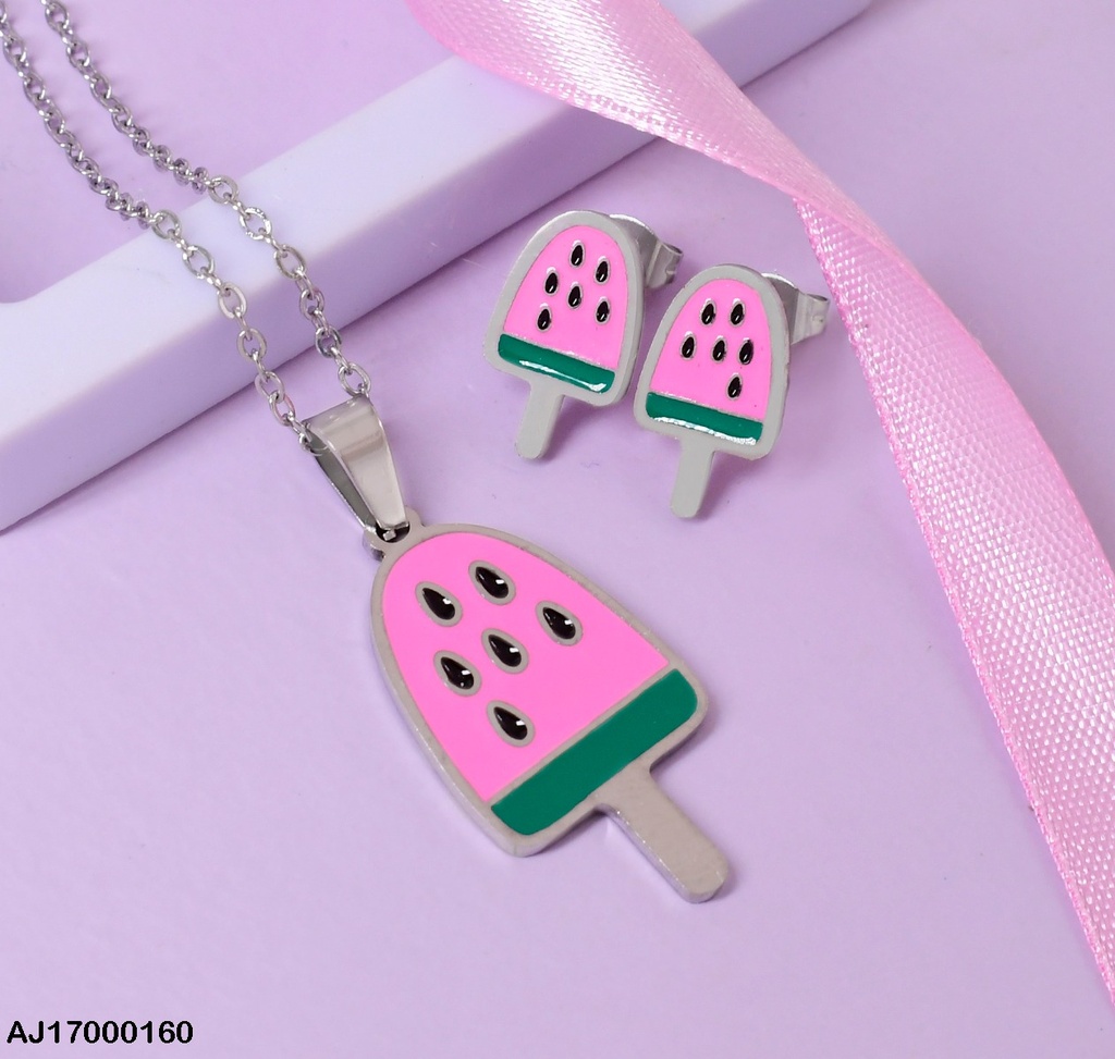 JUEGO PLATD. PALETA SANDIA ROSADA # 0747262-180