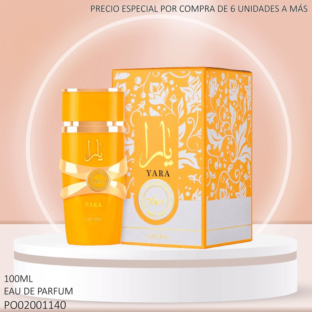 PERFUME YARA TOUS LATTAFA EDP 100ML