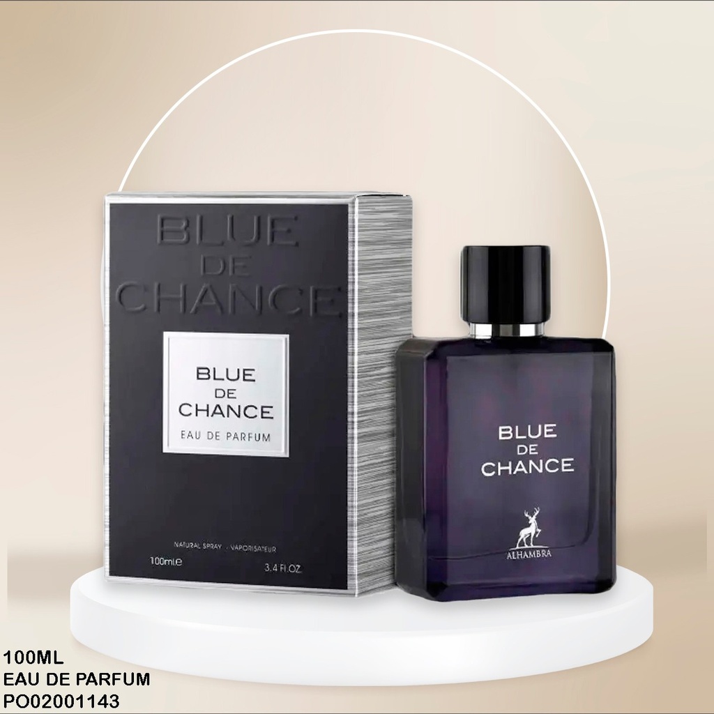 PERFUME BLUE DE CHANCE EDP 100ML MAISON ALHAMBRA