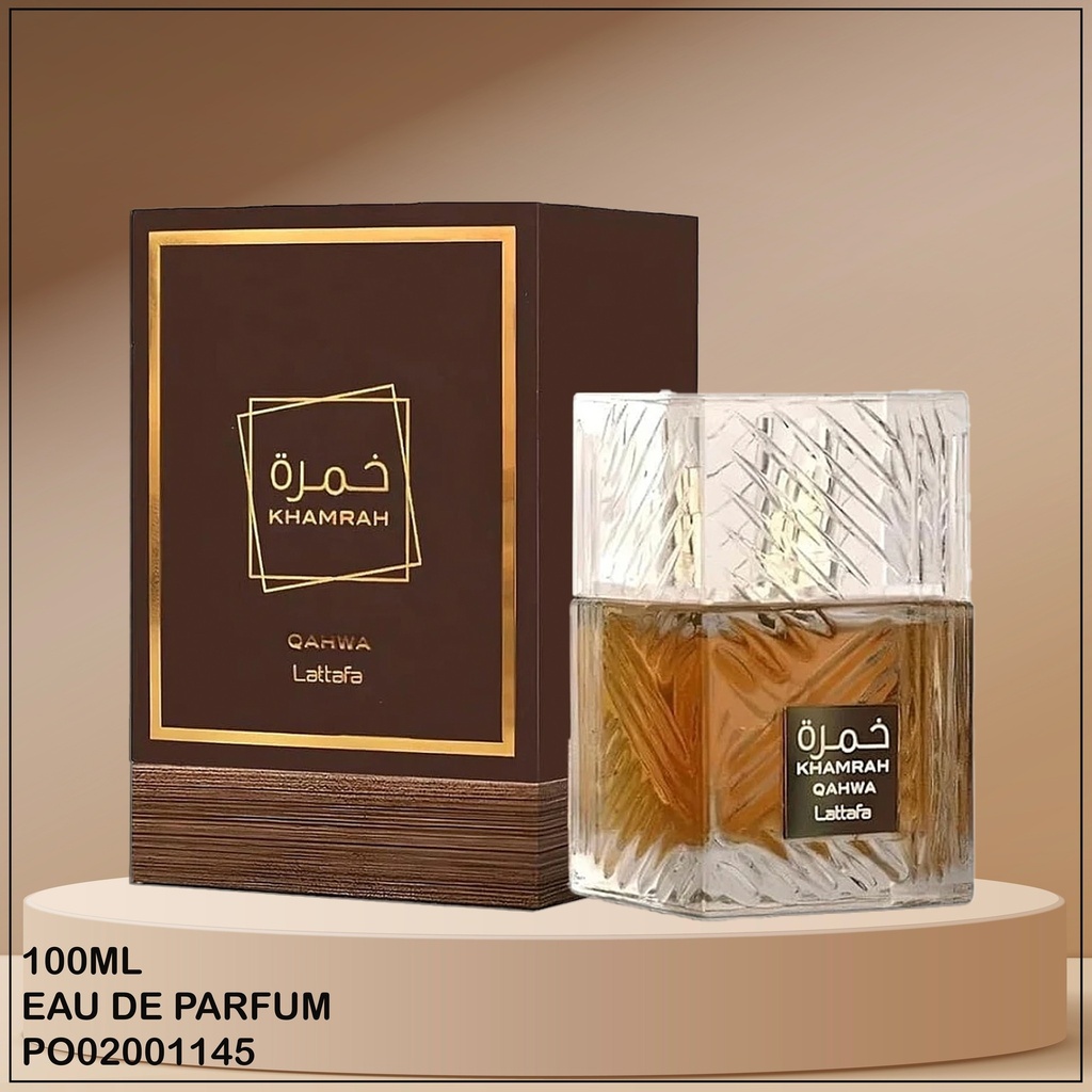 PERFUME KHAMRAH QAHWA LATTAFA 100ML EDP