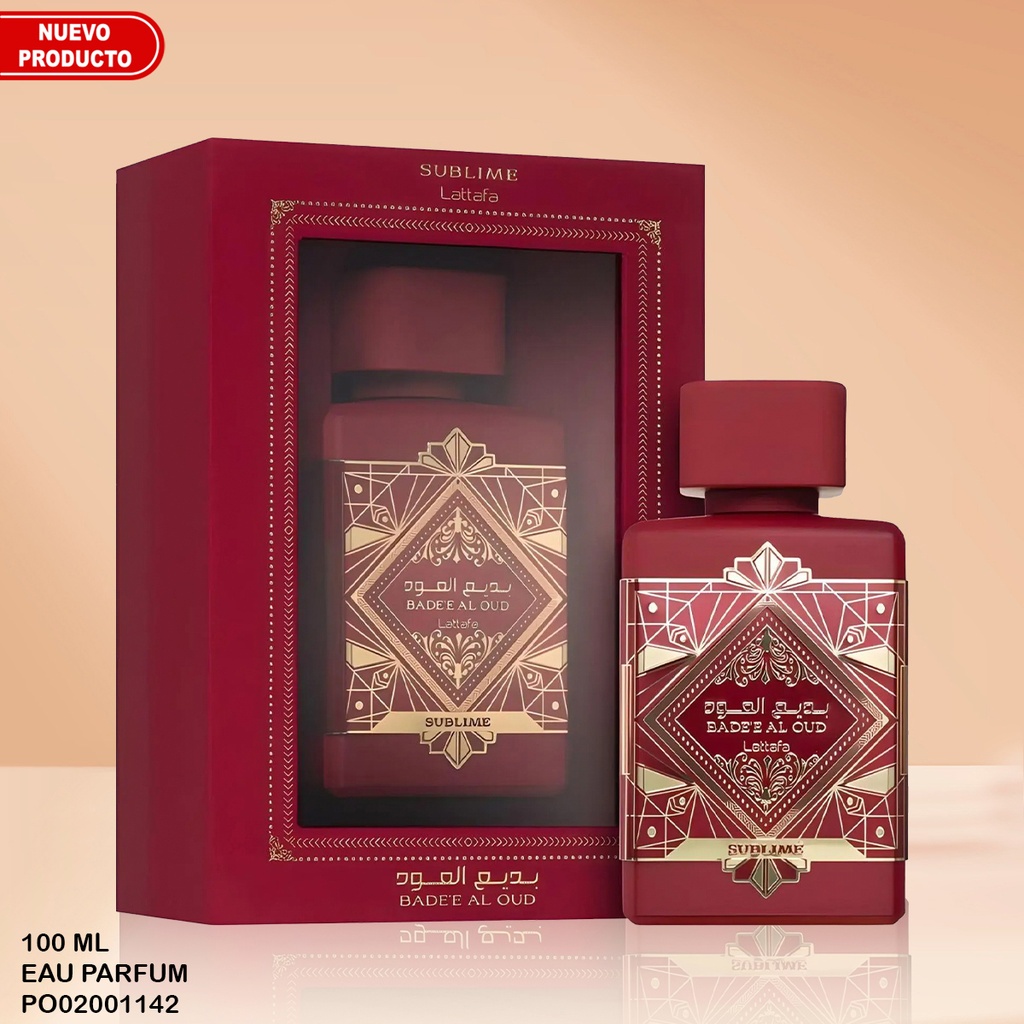 PERFUME SUBLIME BADE´E AL OUD LATTAFA EDP 100ML