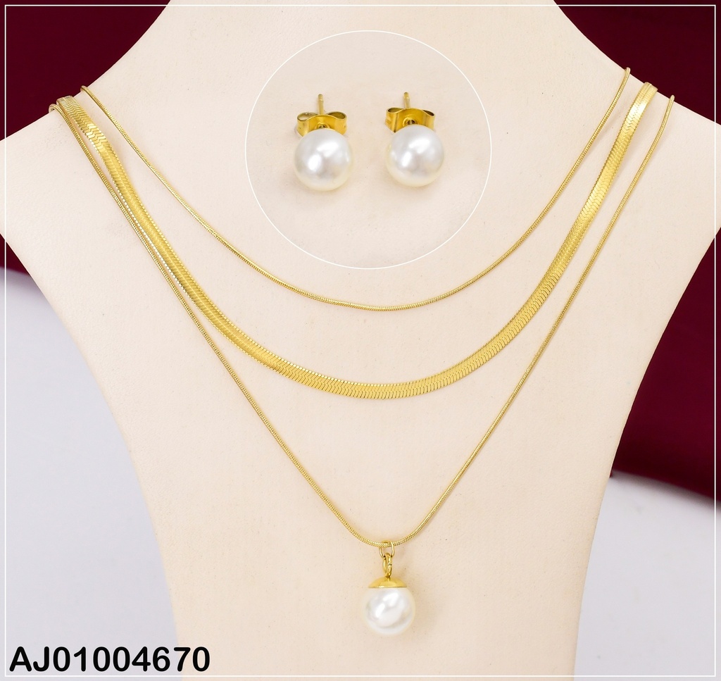 JUEGO 3 CAD. PERLA # 0743441-171