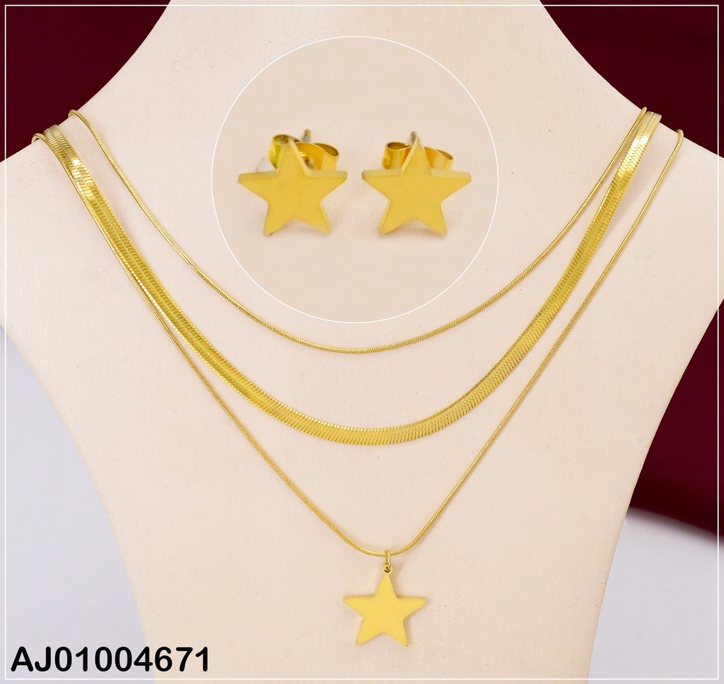 JUEGO 3 CAD. ESTRELLA # 0743361-171 (NPE2025)