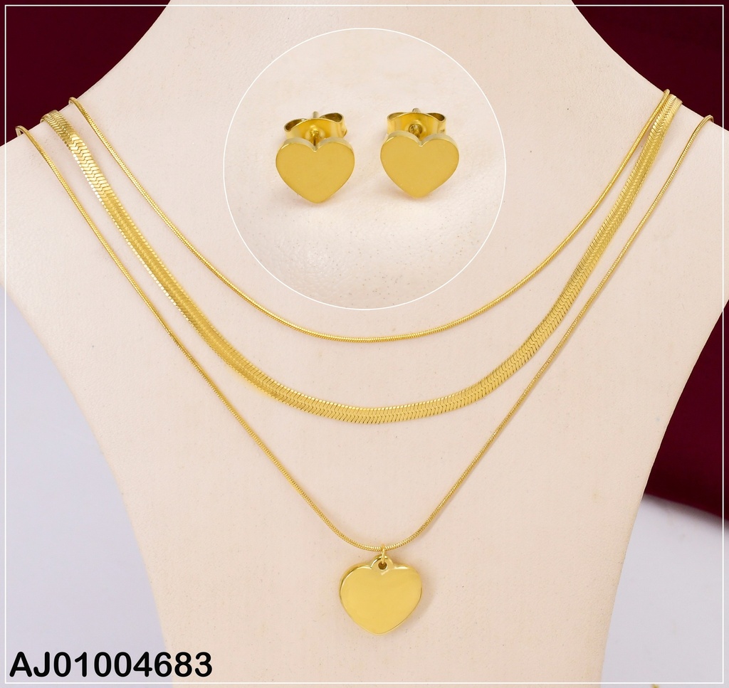 JUEGO 3 CAD. CORAZON INFLADO # 0743402-171