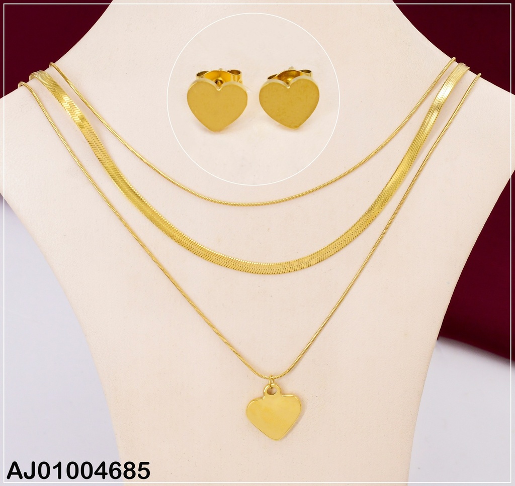 JUEGO 3 CAD. CORAZON # 0743461-171