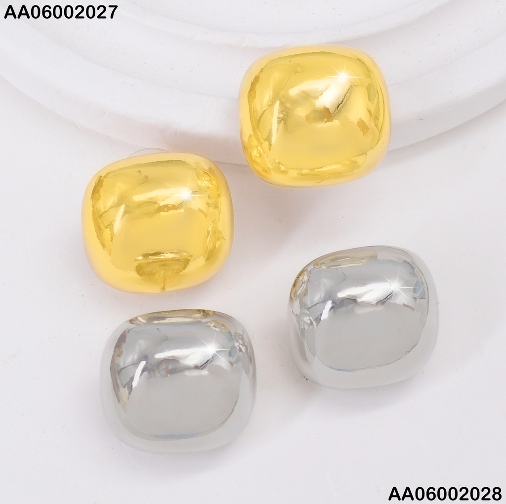 ARETES CUADRO LISO # EA170-134