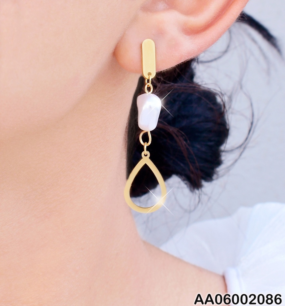 ARETES I PERLA CULTIVADA # 076024-W130
