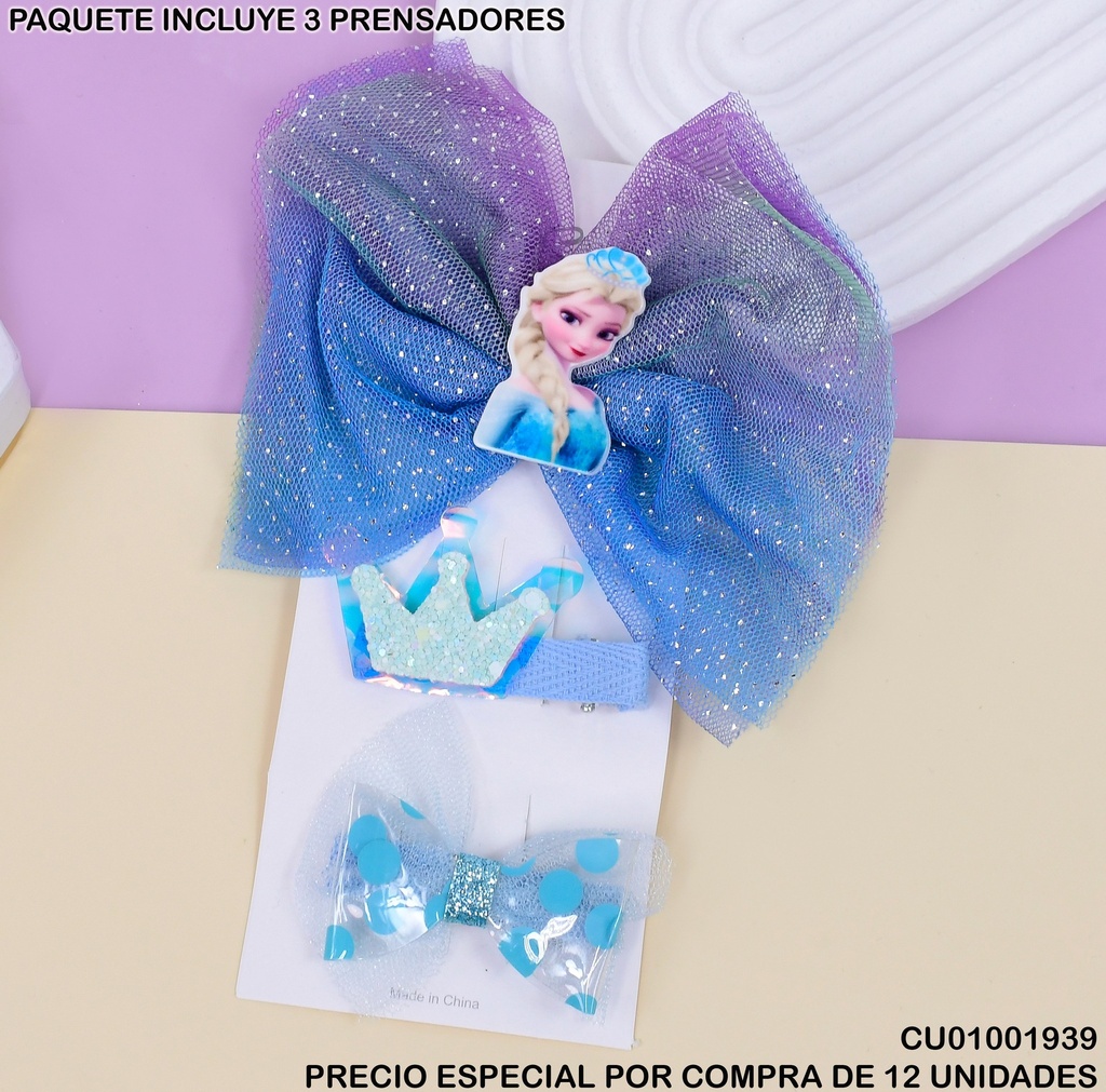 SET 3 PRENSADORES  CELESTES/ELSA B3948-2F