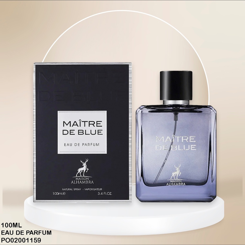 PERFUME MAITRE DE BLUE EDP 100ML MAISON ALHAMBRA