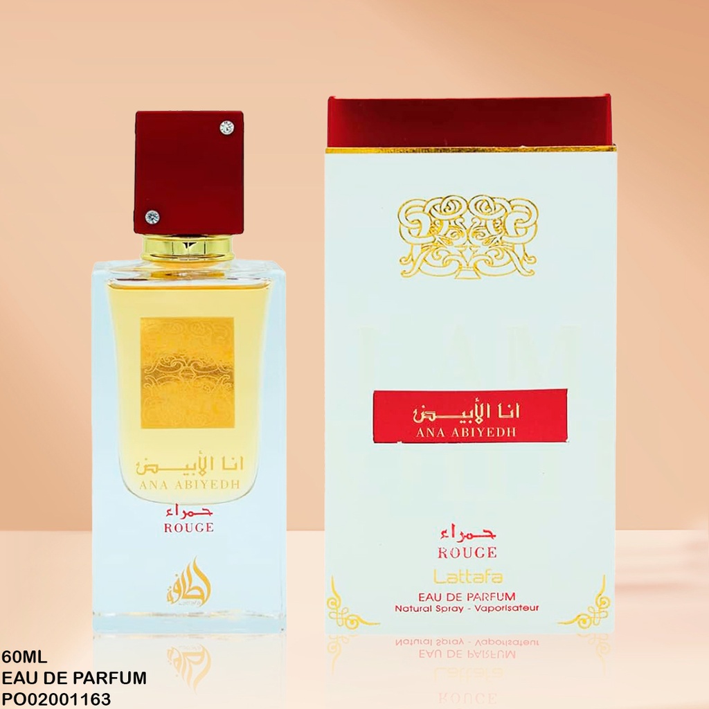 PERFUME ANA ABIYEDH ROUGE LATTAFA EDP 60ML
