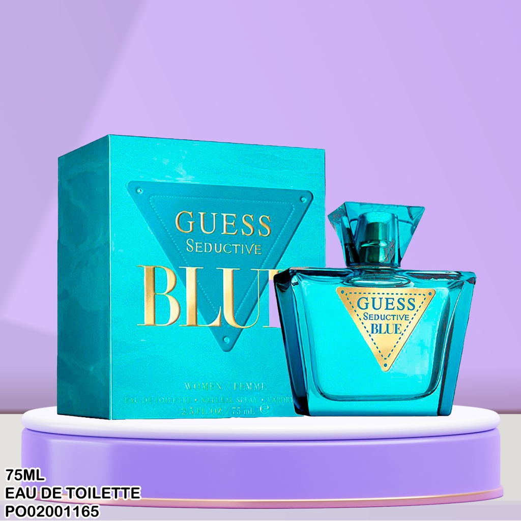PERFUME GUESS SEDUCTIVE BLUE WOMEN EDT 75ML