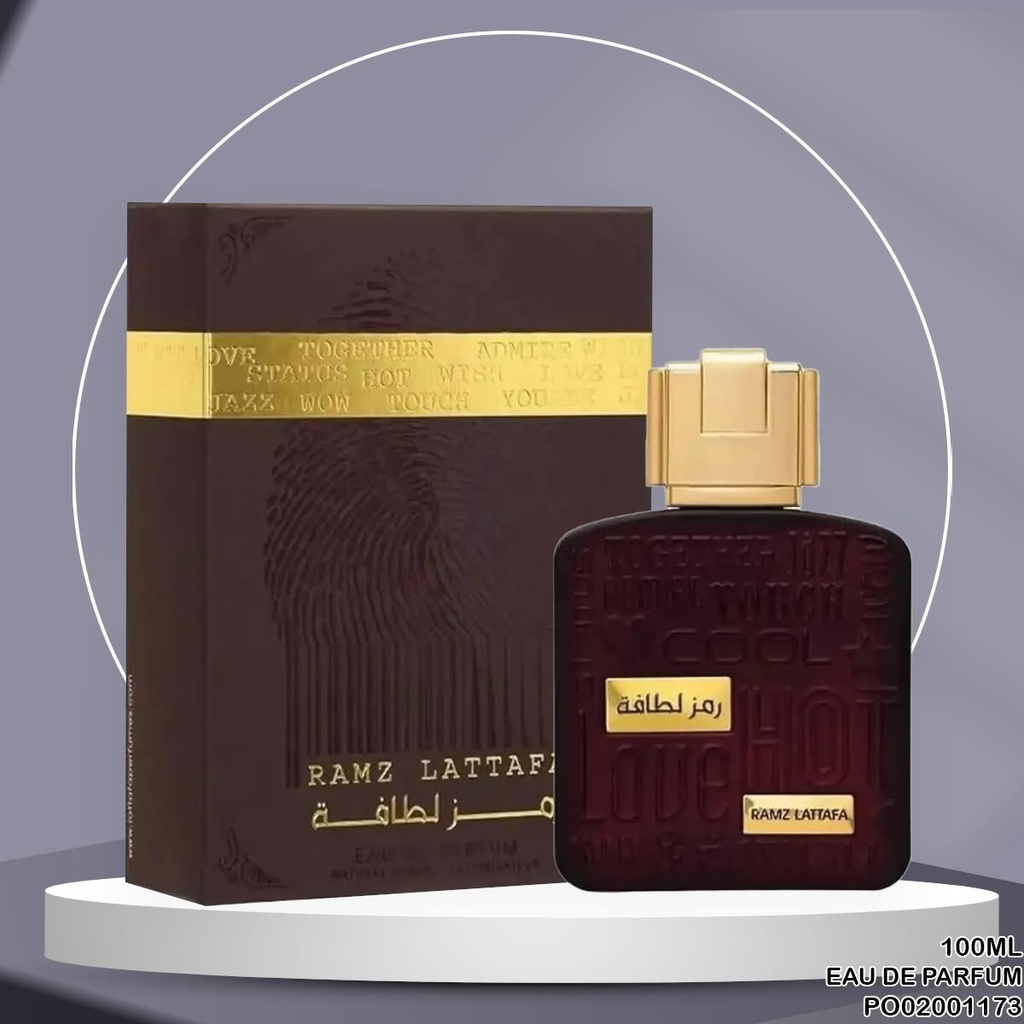 PERFUME LATTAFA  RAMZ GOLD MEN 100ML EDP