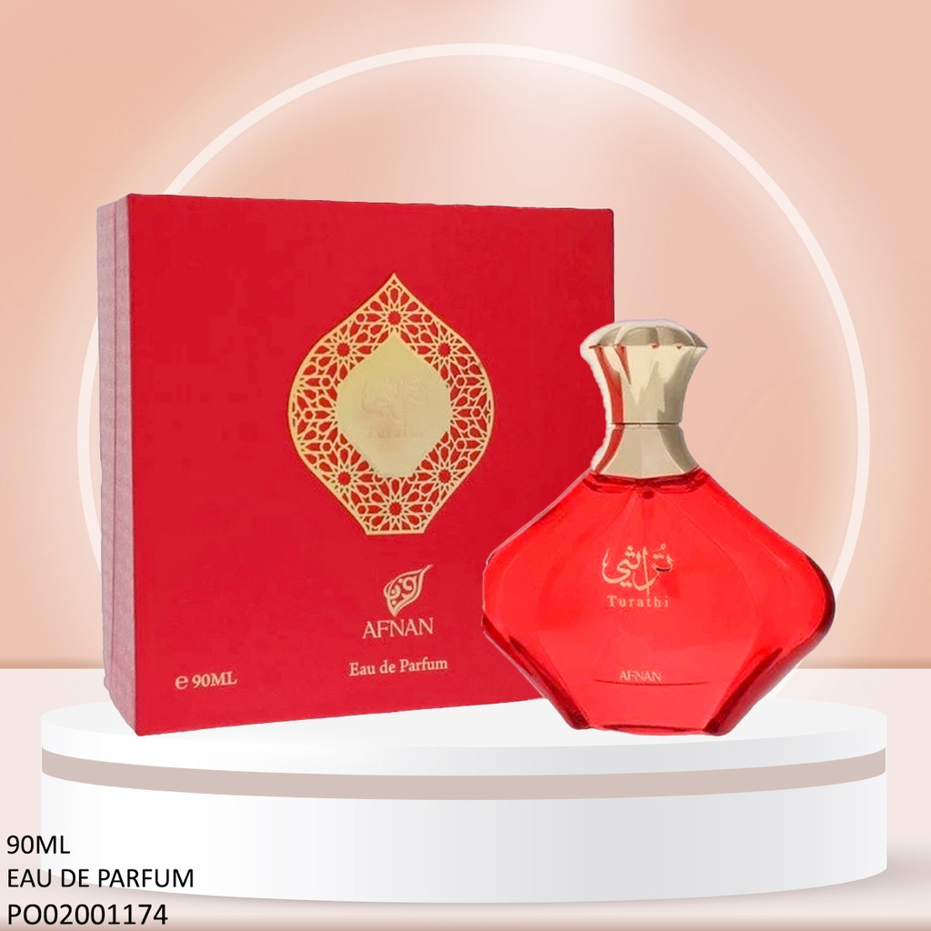 PERFUME AFNAN TURATHI RED WOMEN 90ML EDP