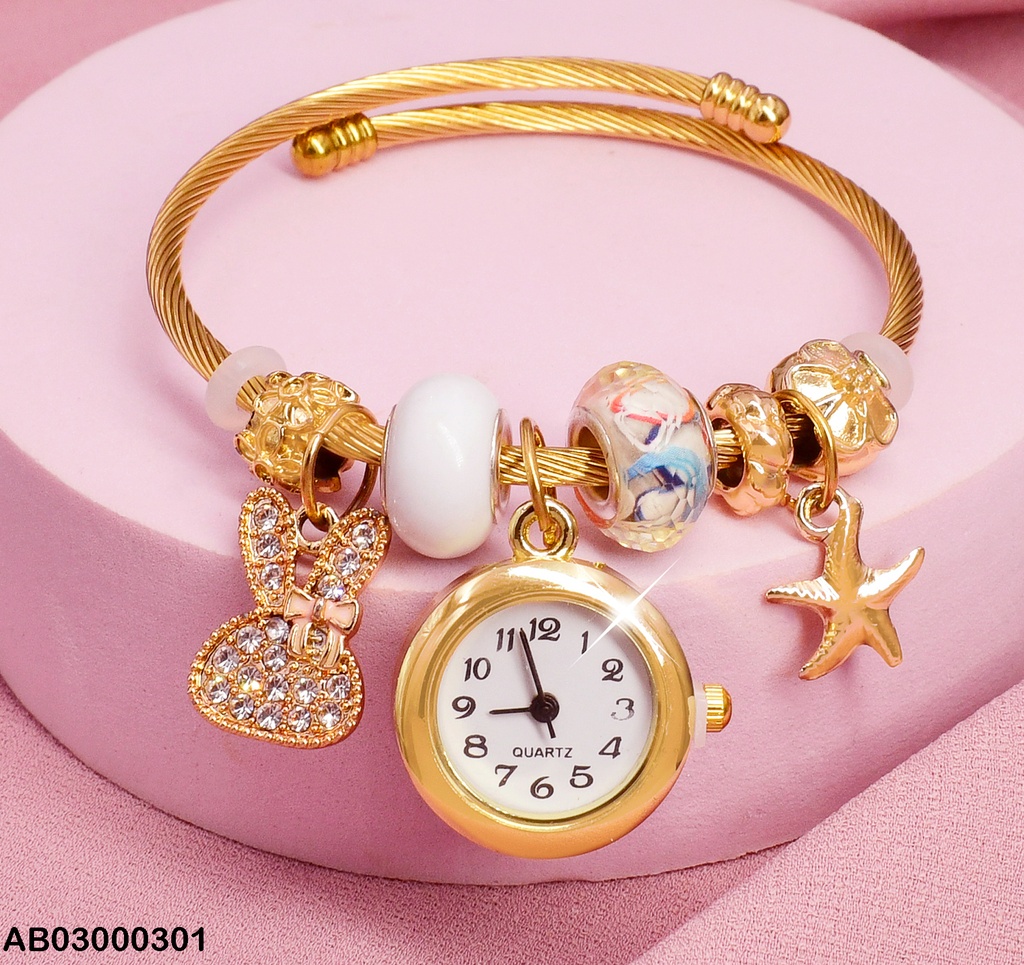 BRAZALETE RELOJ ESTRELLA CONEJO  # 004P7665-100