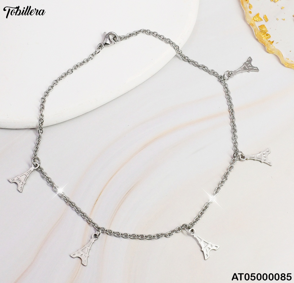 TOBILLERA PLATD. TORRE PARIS # 012N339-100