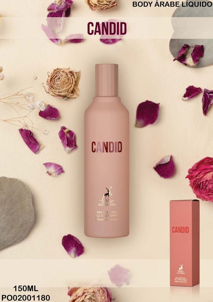 MAISON ALHAMBRA ALL OVER SPRAY PERFUME 150ML CANDID