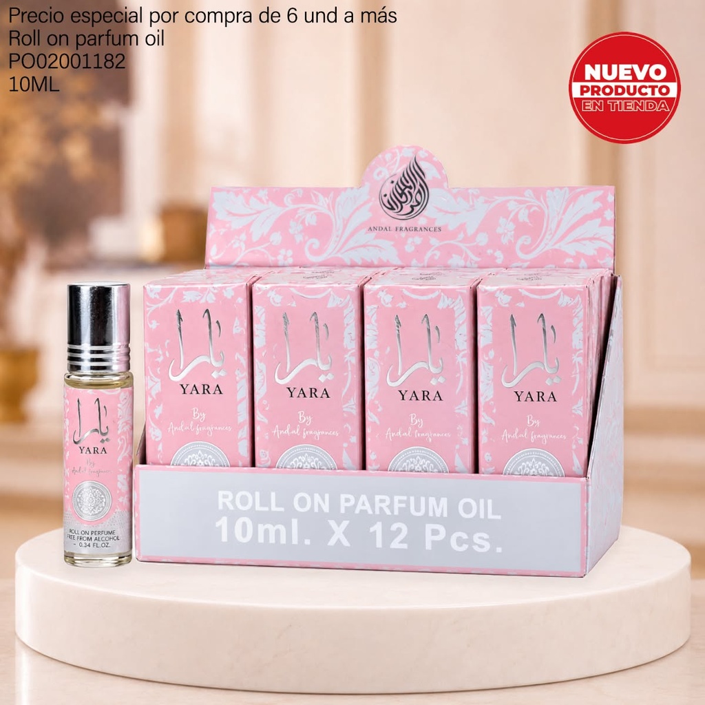 LATTAFA YARA ACEITE CONCENTRADO 10ML