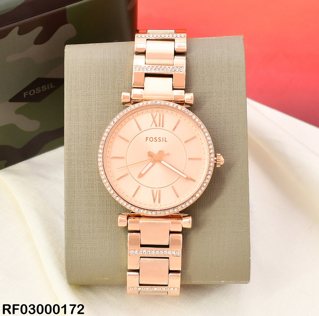 RELOJ FOSSIL CARLIE DAMA METALICO ROSE GOLD ES4301