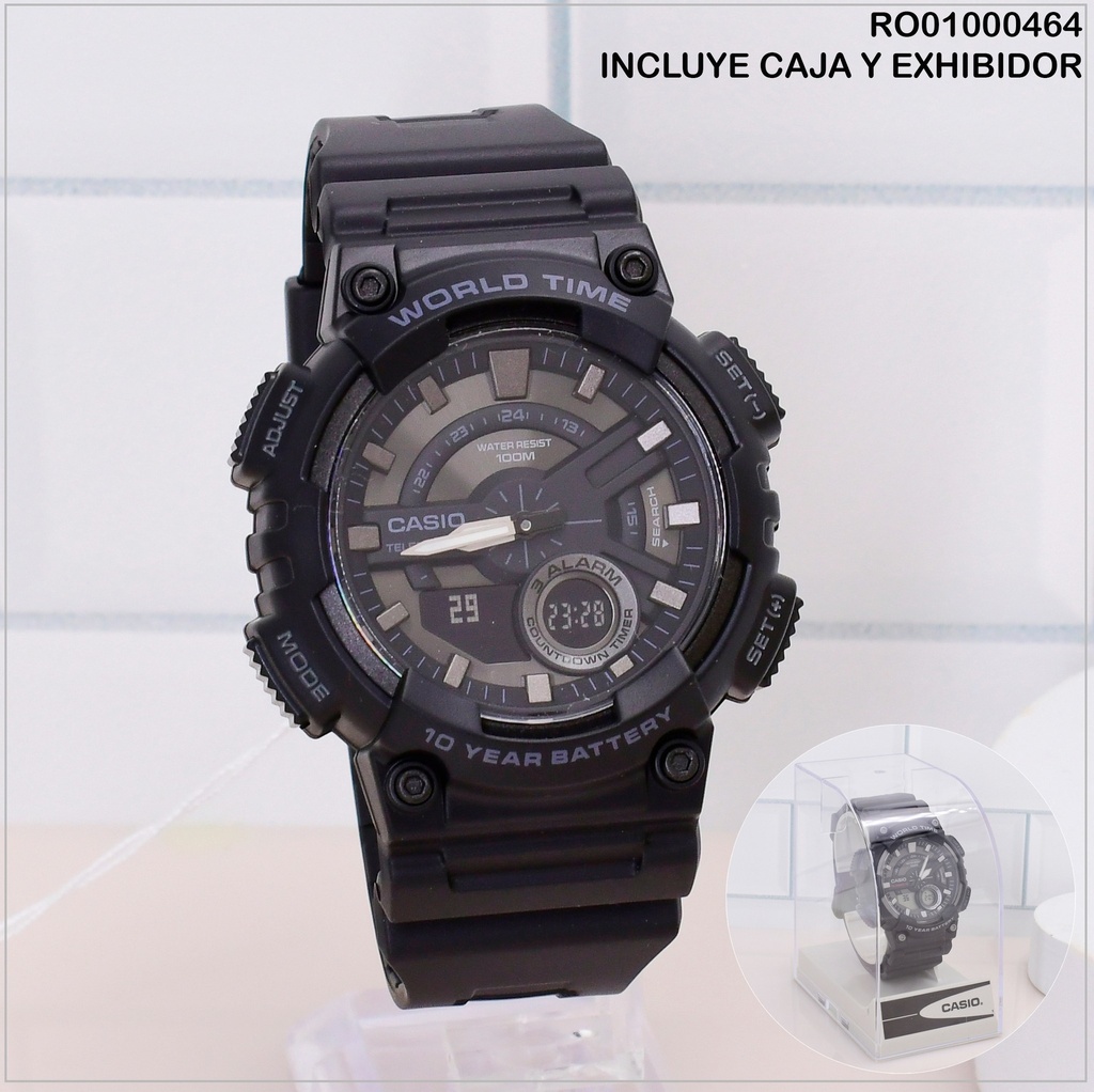 RELOJ ANALOGO DIGITAL AEQ-110W-1B # 5479
