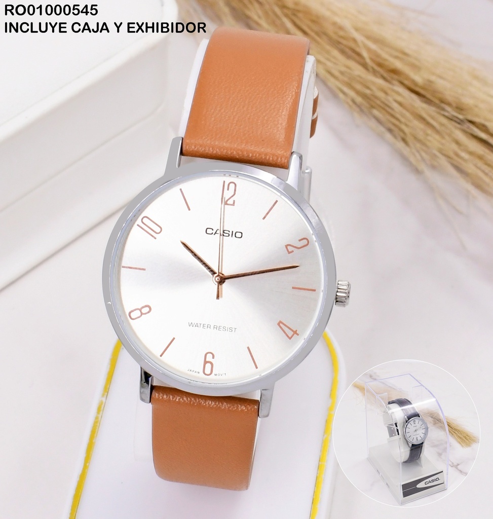 RELOJ ANALOGO DAMA CASIO LTP-VT01L-5B # 1330