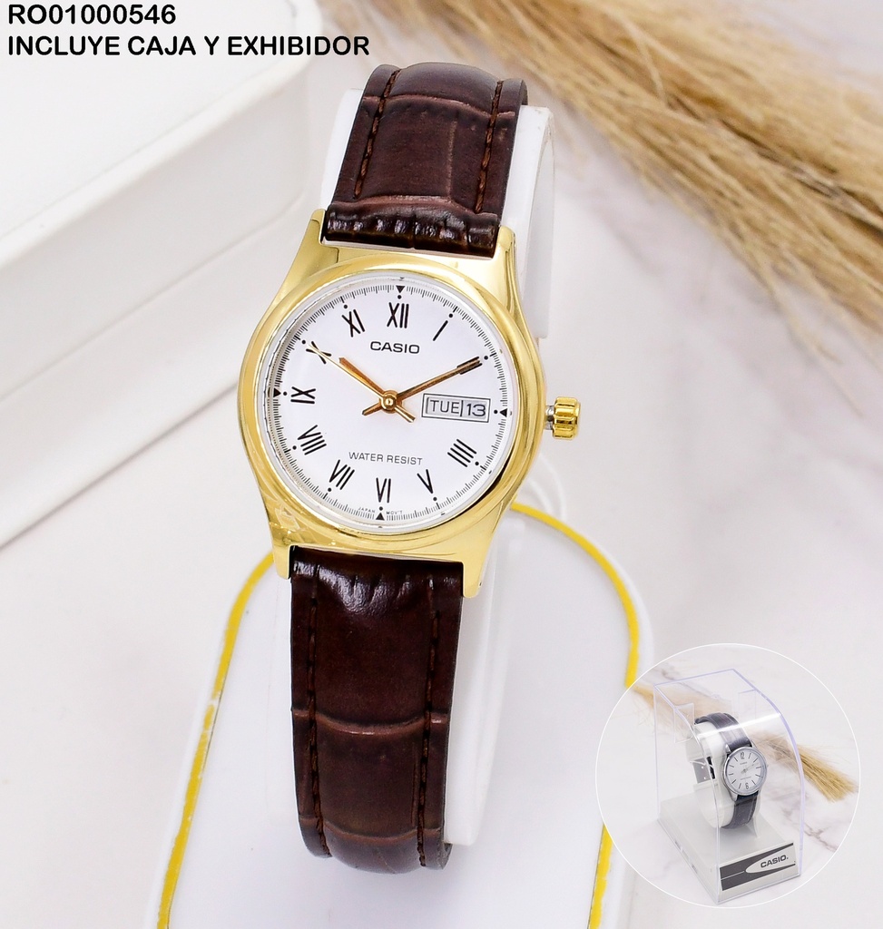 RELOJ ANALOGO DAMA CASIO LTP-V006GL-7B # 5237