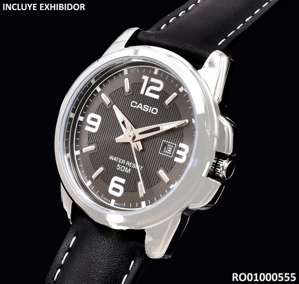 RELOJ ANALOGO FECHA CASIO # MTP-1314L-8A # 2784