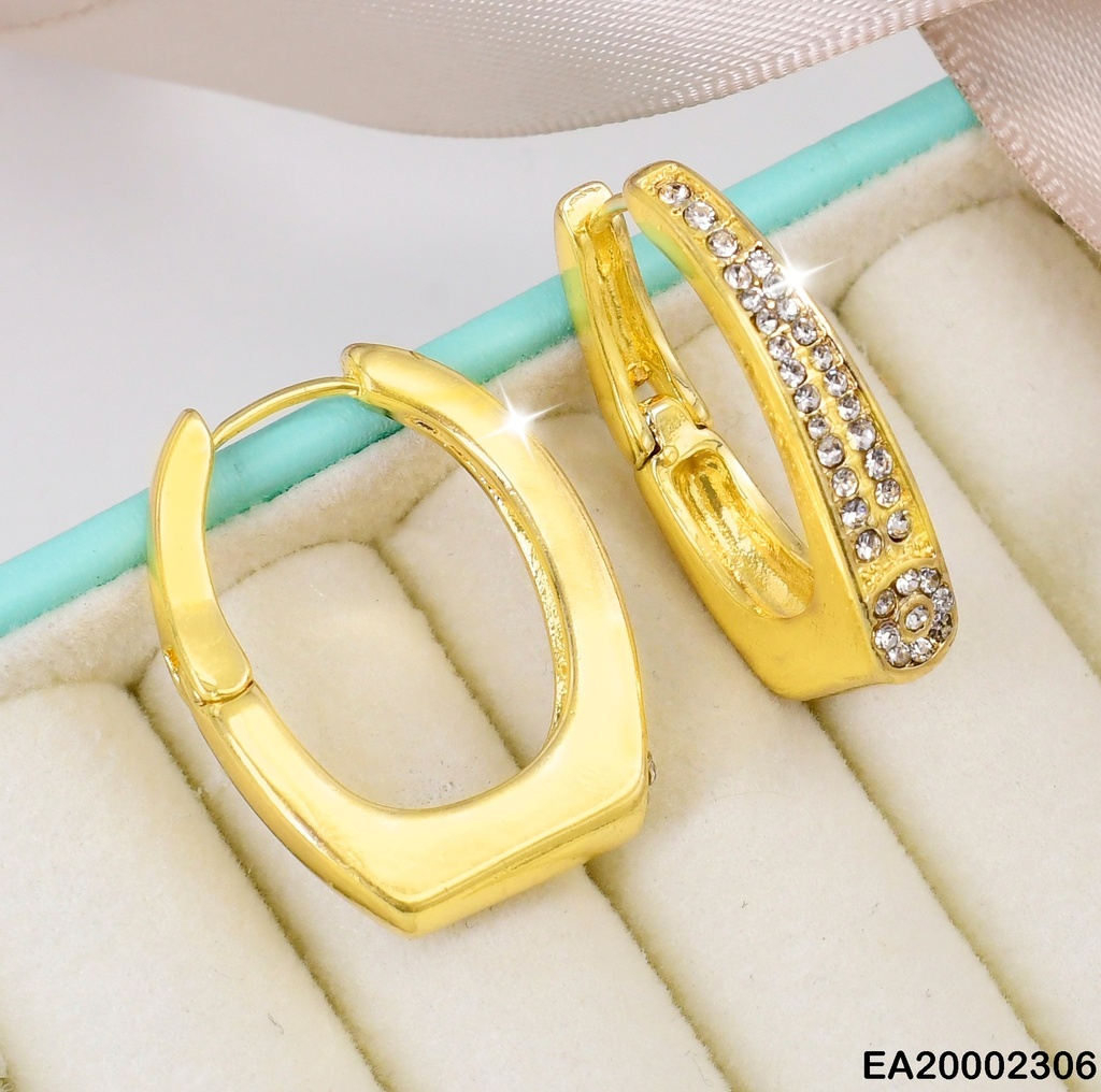 ARETES RECTANGULOS VERT. ZIRC. # EE332-5