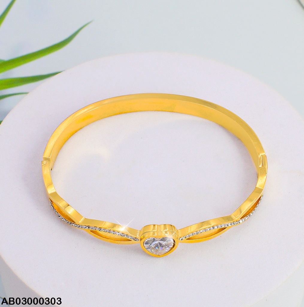 BRAZALETE () ZIRC. CORAZON 080740-188