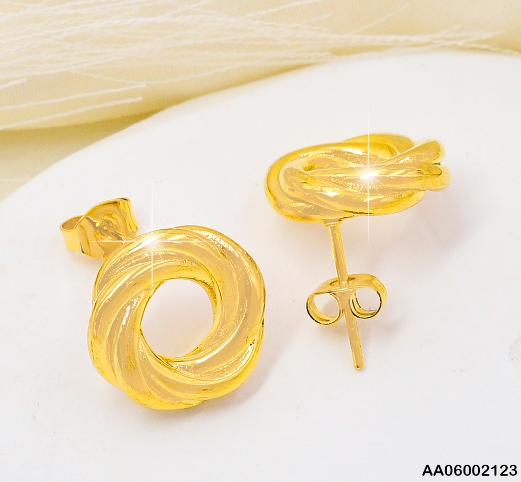 ARETES 3 CIRCULOS ENTRELAZADOS 075022/K7164
